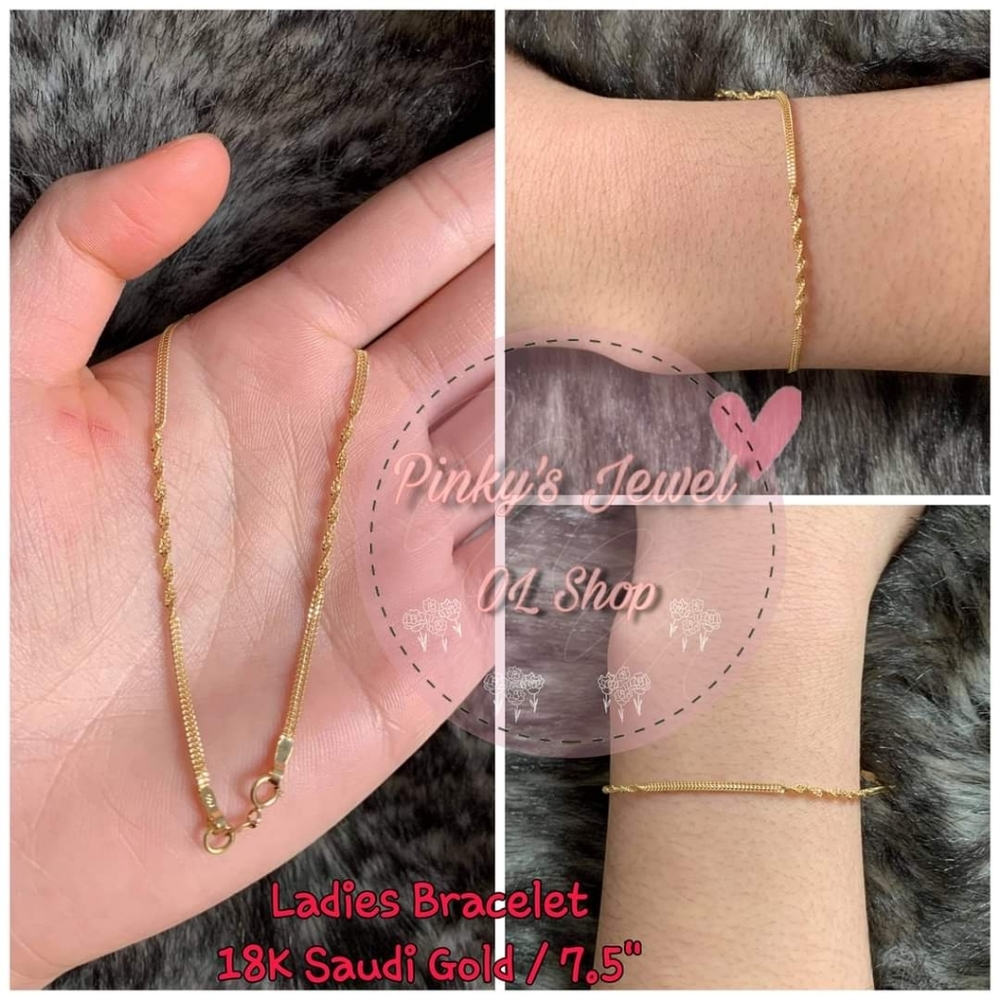 Bracelet 18K Saudi Gold